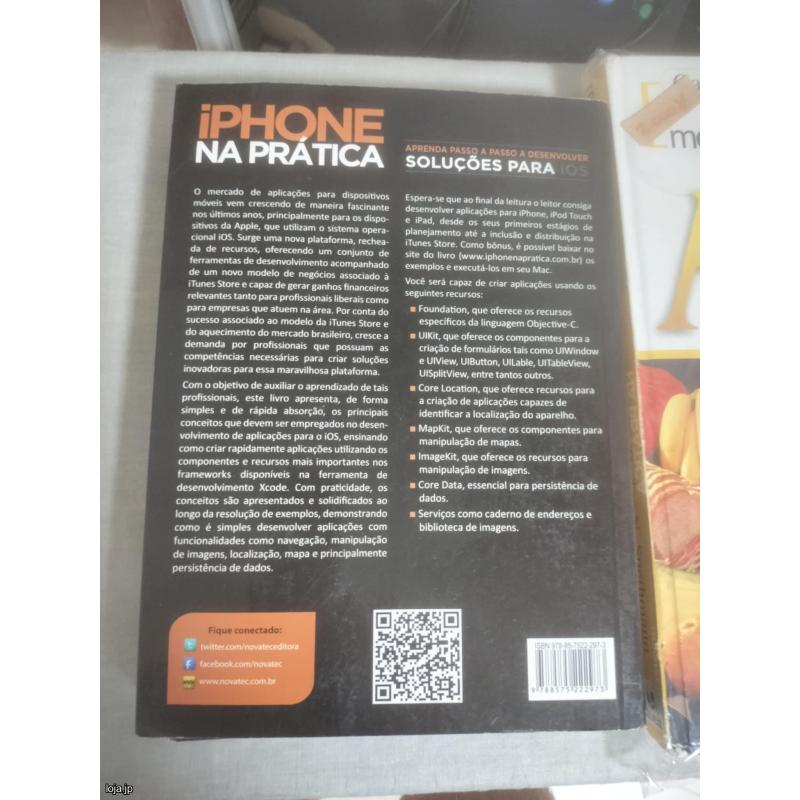 livro iphone na pratica 1500 yens