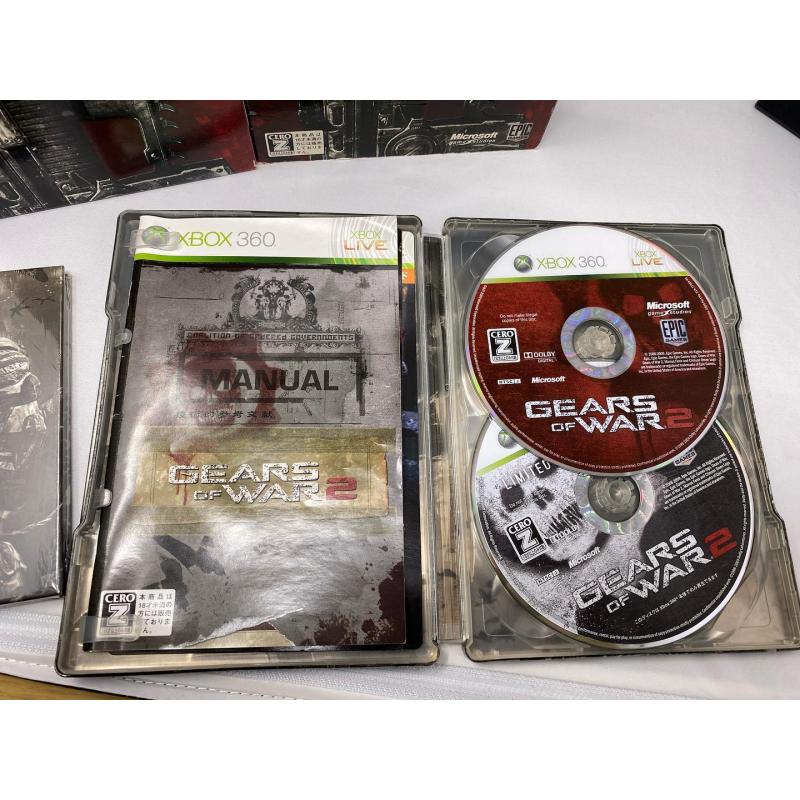 Xbox360 Gears of war com capa da vault dificil de achar raro