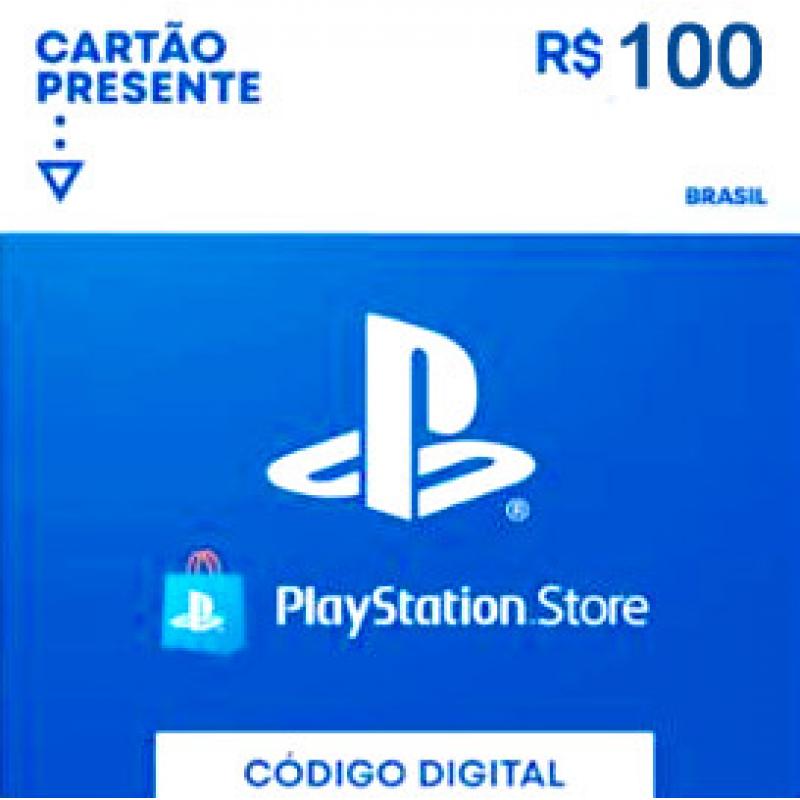 Cartão PSN Sony (Digital) R$100 Reais