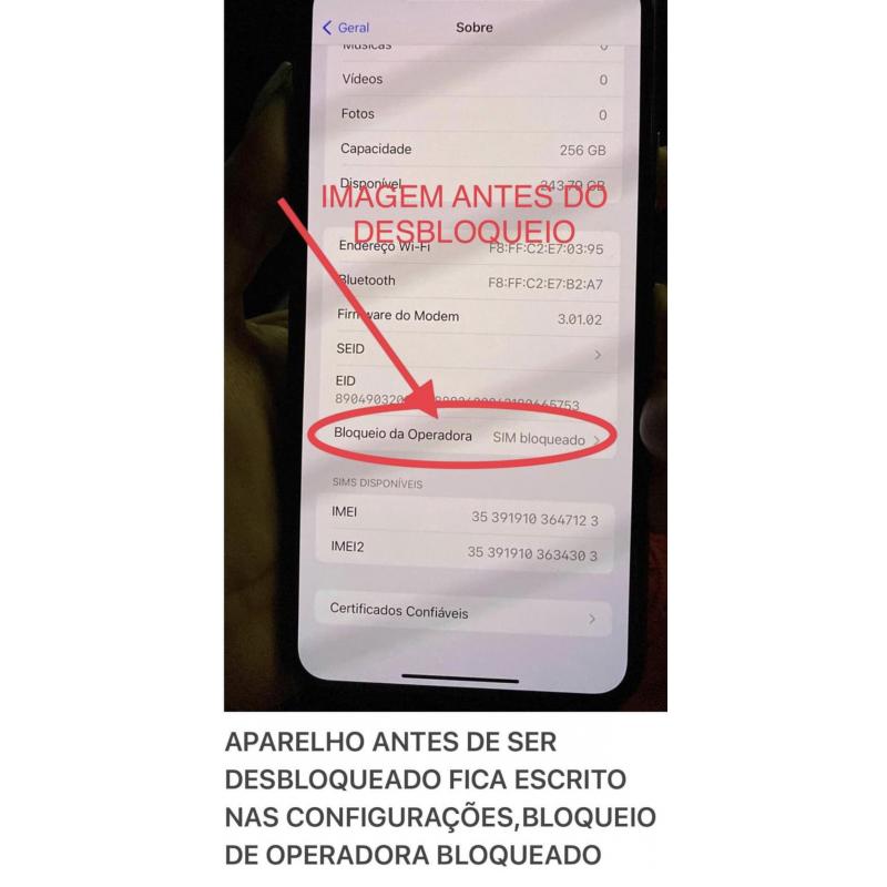 DESBLOQUEIO CELULAR