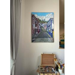 Quadro Rua do Pilar - Ouro Preto