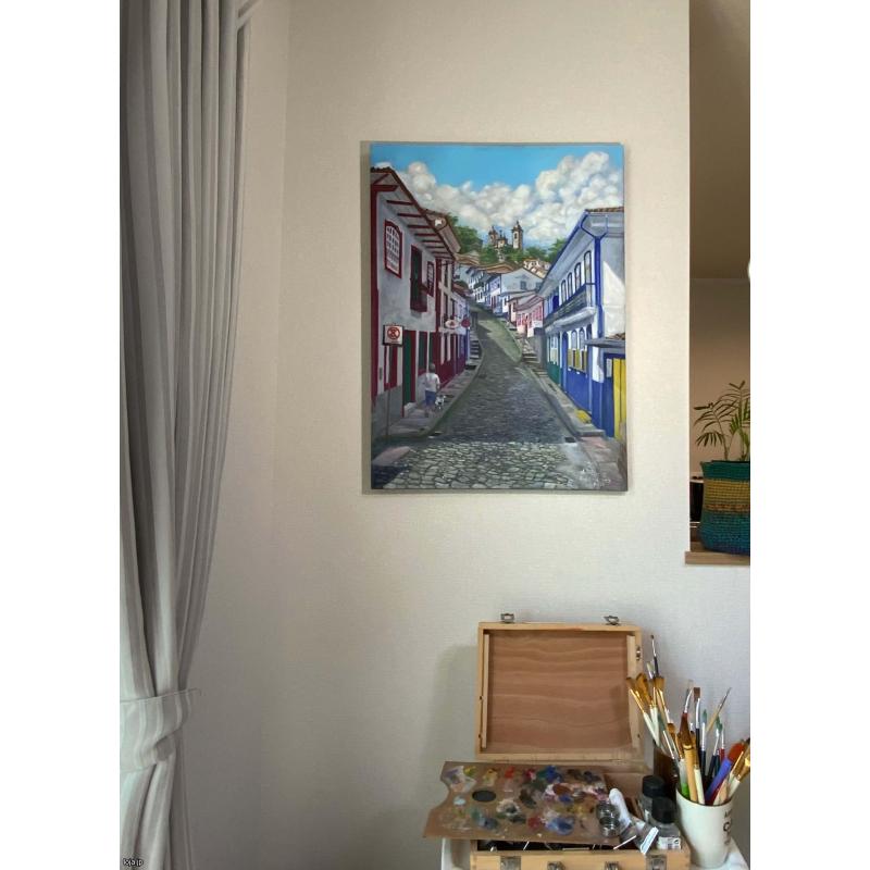 Quadro Rua do Pilar - Ouro Preto