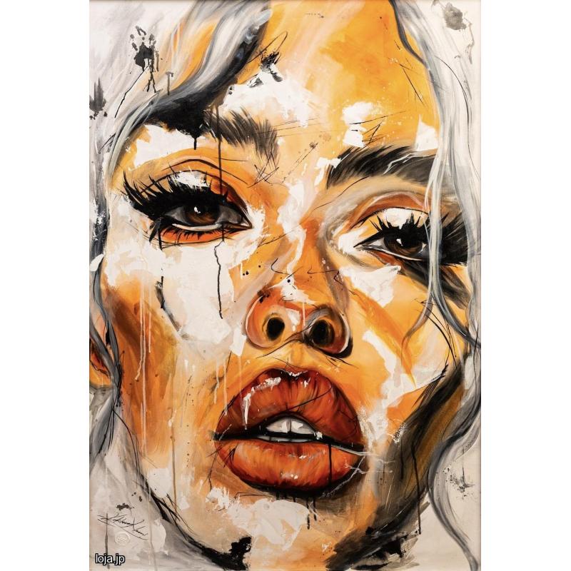 Quadro A bela albina