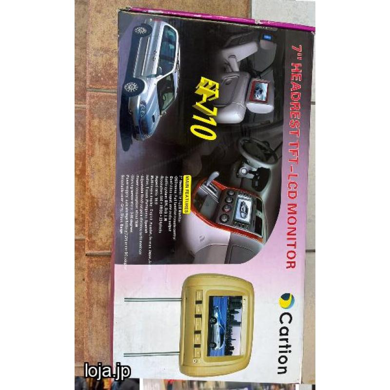 Monitor de encosto de cabeça