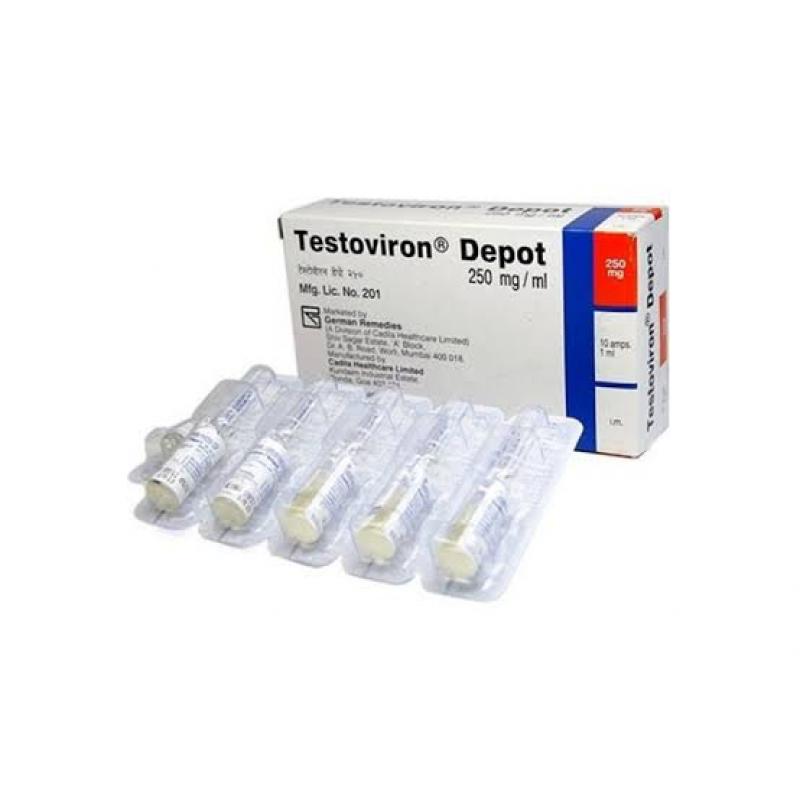 Testoviron 10 frascos (enantato de testosterona)
