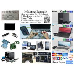 Manutenção de Desktop, Notebook, iPad, iPhones, Tablet e Smartphones