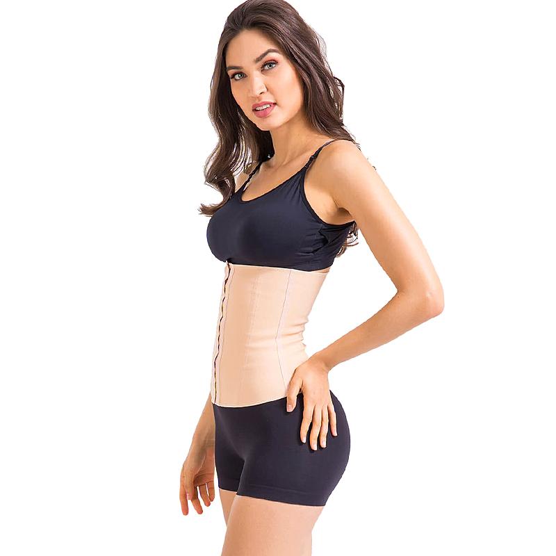 Esbelt Cinta Cotton Body Shaper Preto ou Bege