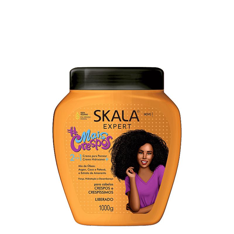 Skala Expert # Mais Crespos 2 em 1 Creme de Tratamento 1kg